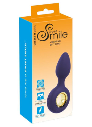 Sweet Smile Vibrating Butt Plu